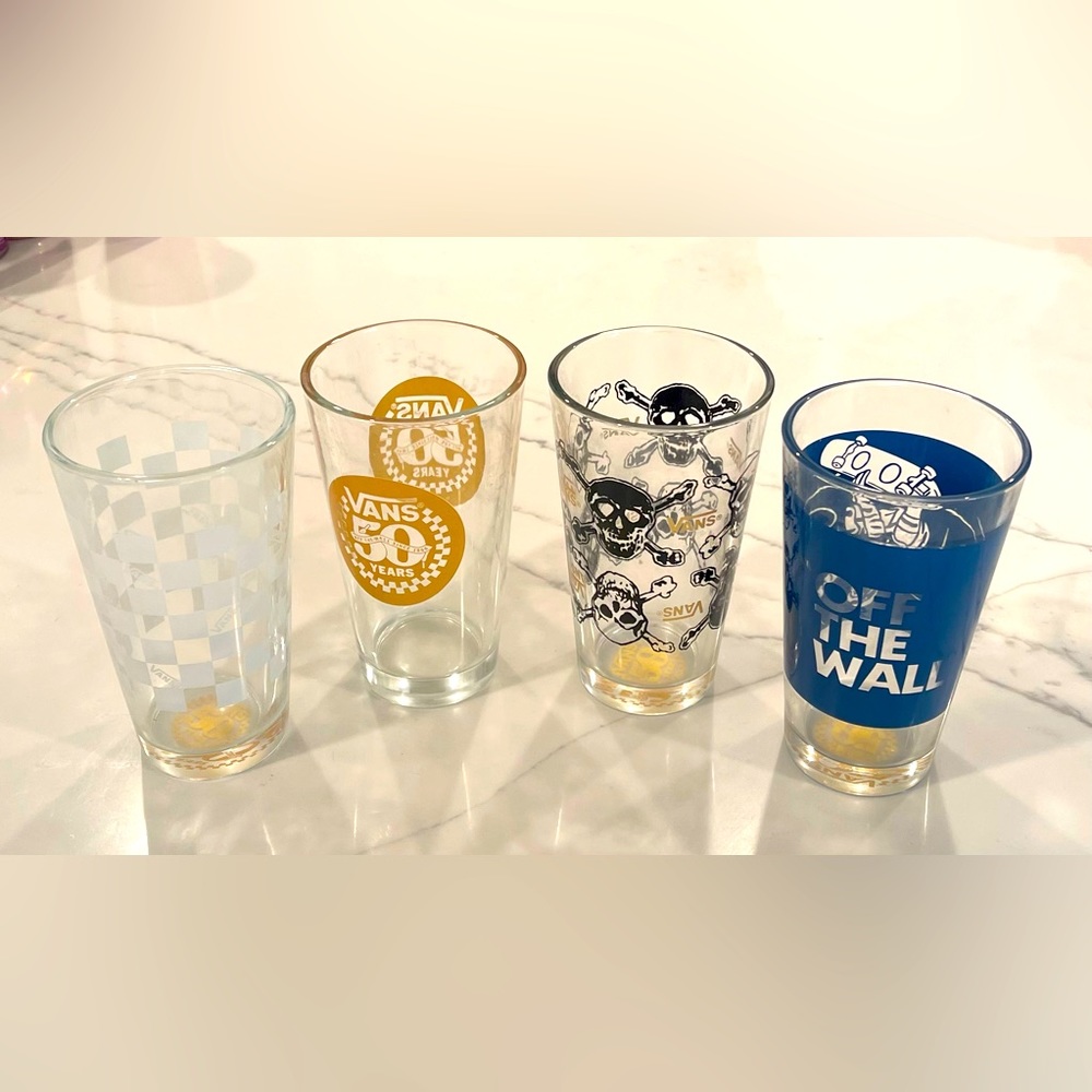 Vans Set of 4 Off the Wall 50th Anniversary Tumblers